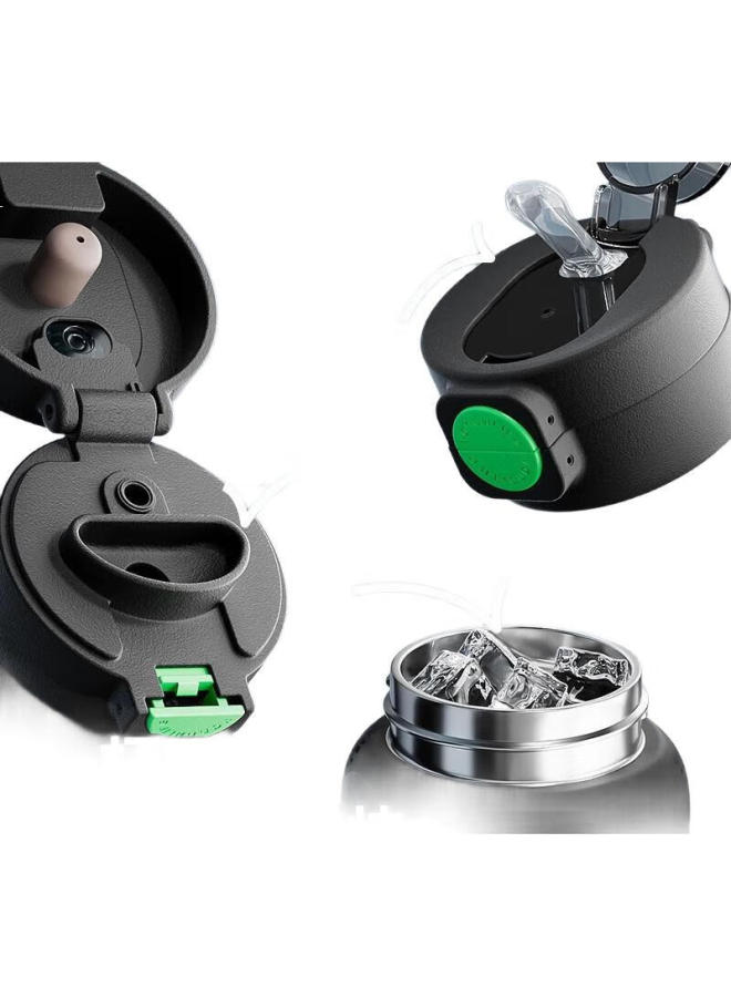 Vanow Large Capacity Insulated Cup New Men'S Stainless Steel Sports Portable Water Bottle For Middle School Students Going To School - Image 1