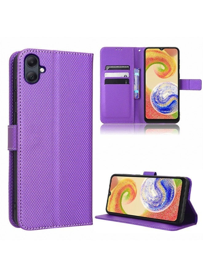 X-level Samsung Galaxy A05 4G Phone Case Cover with Full Body Camera Len Protector PU Leather Wallet Card Holder Shockproof Protective Back Cover with Release Hand Phone Holder Daily Video Kickstand - Image 2
