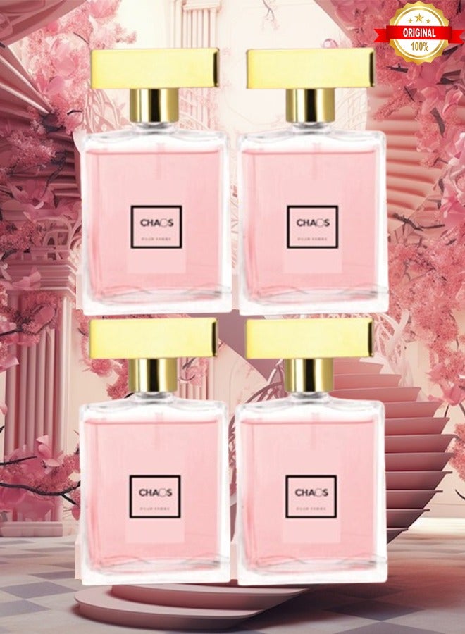 فانسي كوليكشون 4 قطع عطر تشاوس للنساء 100 مل - Image 1