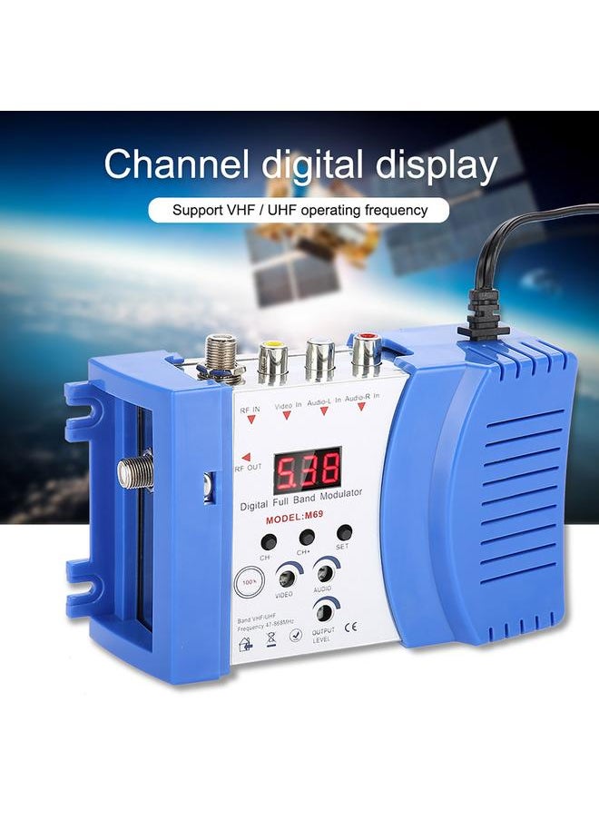 RF Modulator AVRF AVTV Converter VHF UHF