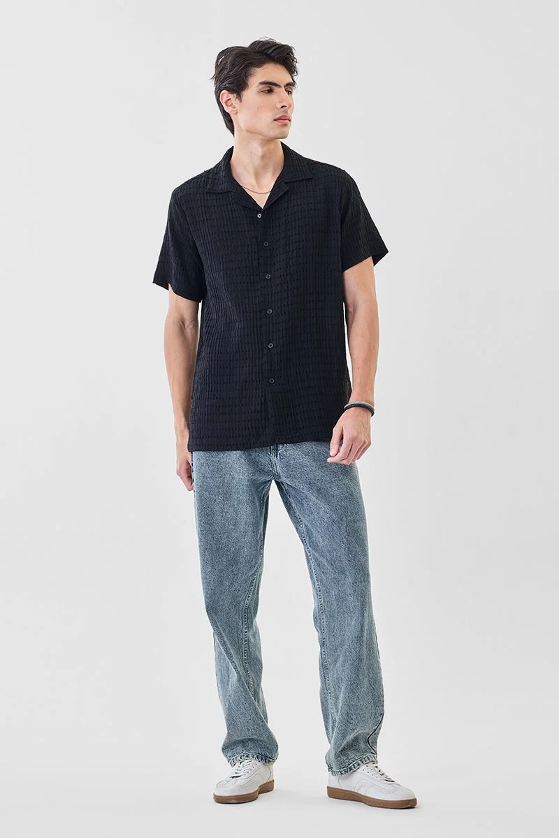 SNITCH Self-Design Box Fit Shirt