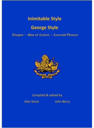 Inimitable Style - George Style: Trooper Man of Letters Lowveld Pioneer - pzsku/ZE7D104F96D67B9A98664Z/45/1748329302/fae6750f-f3ac-4086-80e7-a3980ceb67bd
