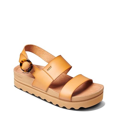 Reef Vista Hi Buckle Sandals - Women's, Natural 7.5 M - Image 3