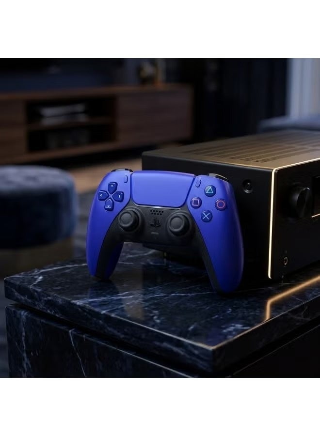 UBEdge DualSense Wireless Controller Cobalt Blue for PS5 – Wireless Gaming Controller with Adaptive Triggers, Haptic Feedback & Built-in Microphone - Image 3