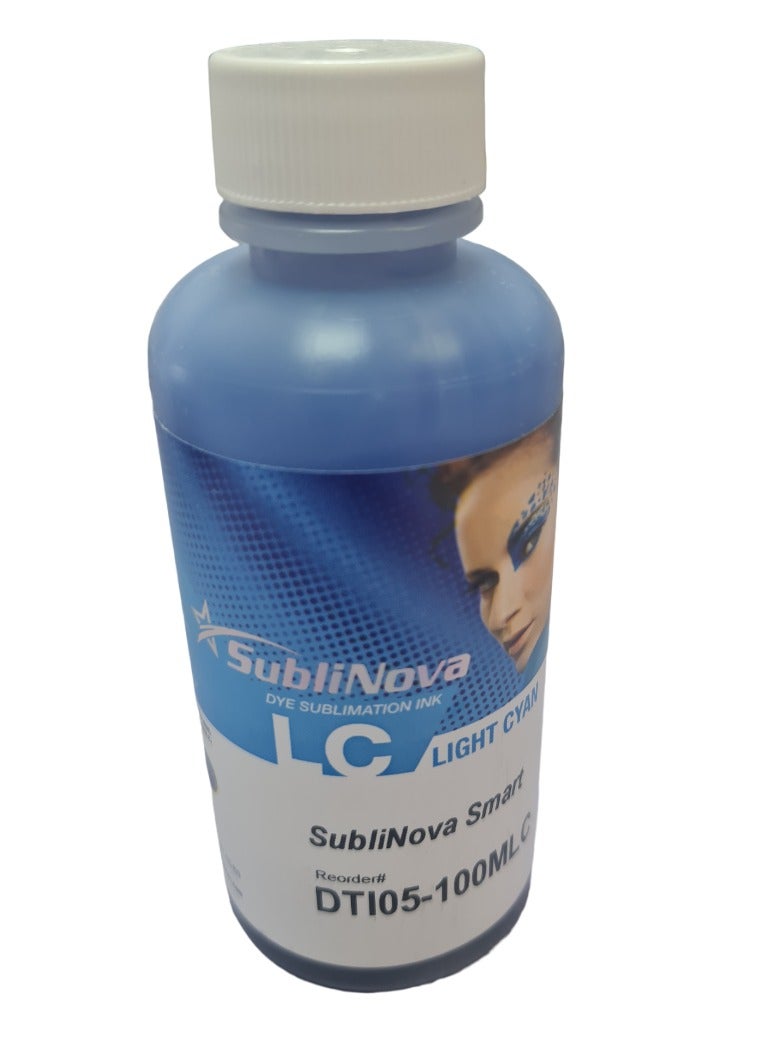 Subli Nova 6 X 100ml Sublimation Ink, High Density Professional Dye Sublimation Refill Inks Made in Korea,(for CISS). for Inkjet Printers, Heat Transfer on Mugs, t-Shirts, Phone Case etc. (6 Colors)