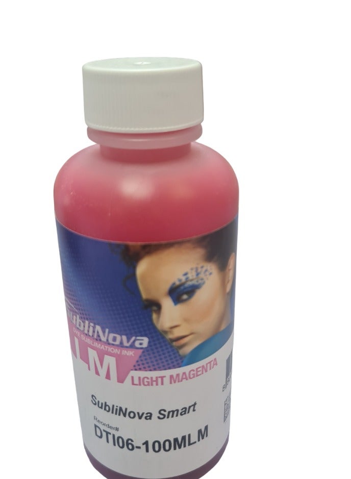 Subli Nova 6 X 100ml Sublimation Ink, High Density Professional Dye Sublimation Refill Inks Made in Korea,(for CISS). for Inkjet Printers, Heat Transfer on Mugs, t-Shirts, Phone Case etc. (6 Colors)