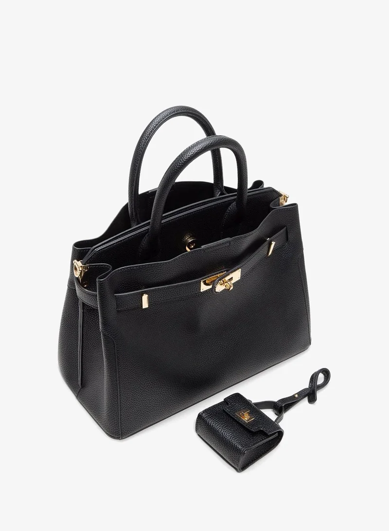 Call it Spring BLACK Lemercier Satchel Bag for Women | Best Price UAE