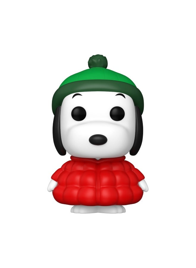 Funko - Funko POP! Television Peanuts Snoopy in Puffer Jacket Chase Vinyl Figure (Assorted, 9.8 cm) - Image 1