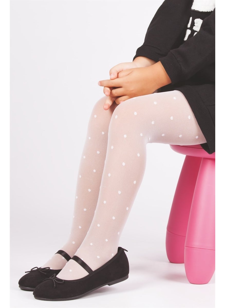 DayMod Polka Dot Kids Tights  - Image 2
