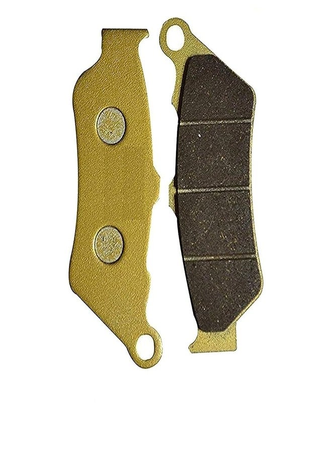 Aowbikes Front Brake Disc Pad Compatible for Royal Enfield Interceptor 650 cc - Image 1