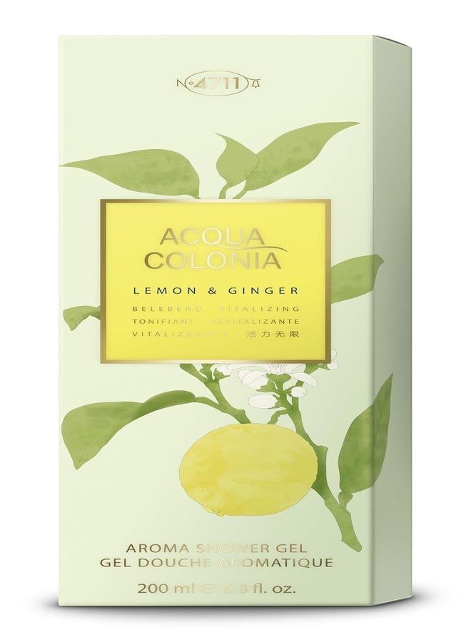 4711 Muelhens 4711 Acqua Colonia Aroma Shower Gel, Lemon And Ginger, 6.8 Ounce (2337722) - Image 3