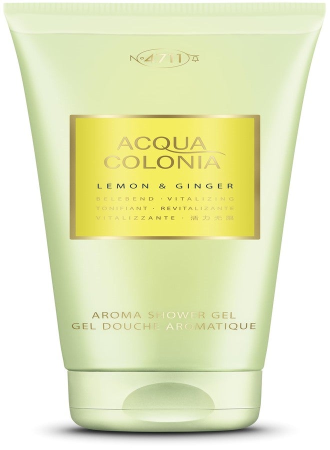 4711 Muelhens 4711 Acqua Colonia Aroma Shower Gel, Lemon And Ginger, 6.8 Ounce (2337722) - Image 2