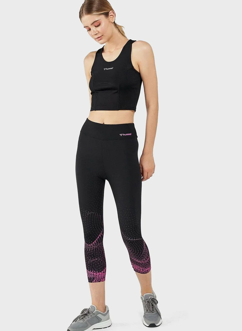 Hummel Hummel Legacy Zella High Waist Leggings Female Grey,M