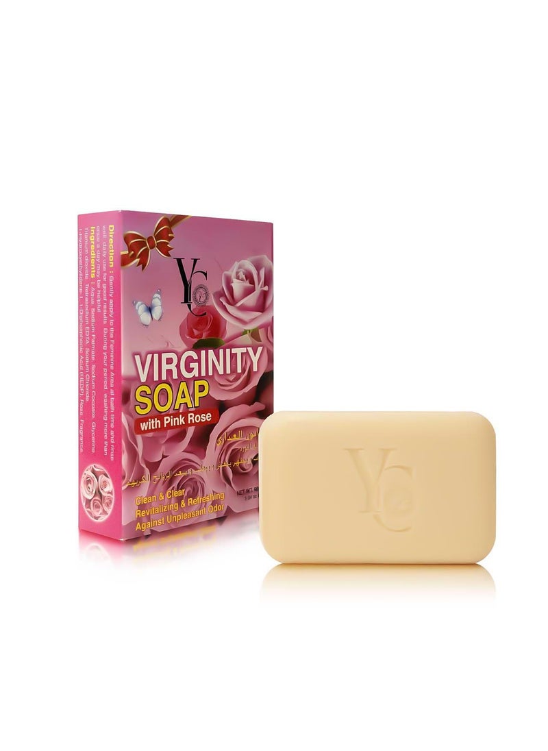 Yong Chin - Yong Chin Virginity Soap Rose 90g - Image 1