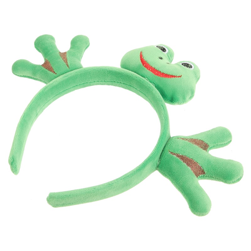 Adults Headband Party Decorative Headband Festival Hair Band Cartoon Frog Headdress - Image 4