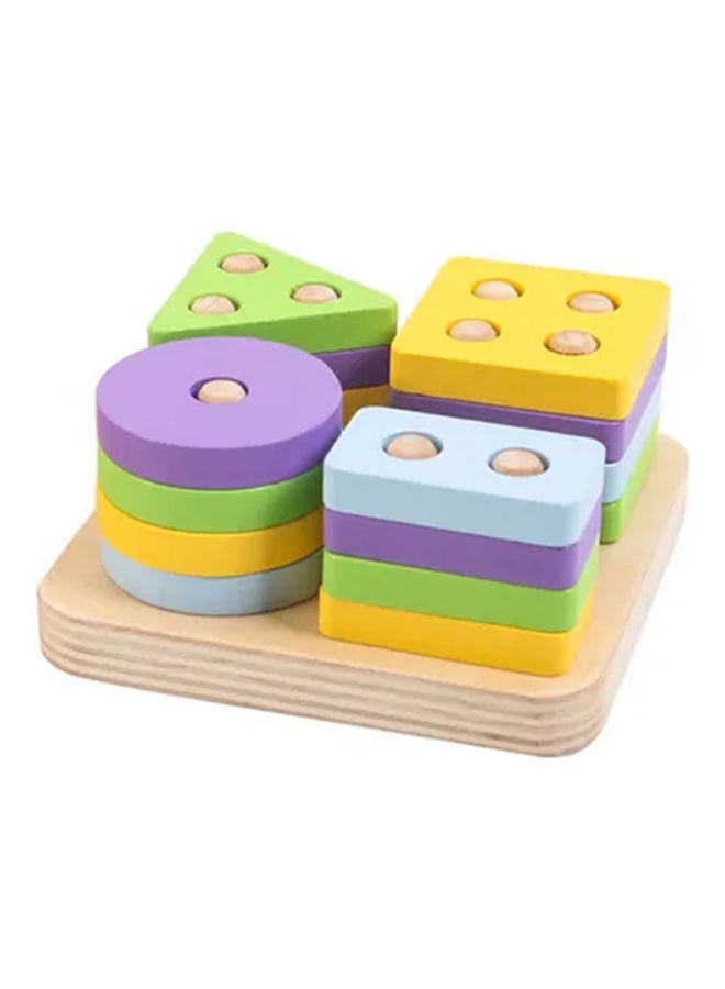 NIBEMINENT Wooden Puzzle Game Set - Image 1