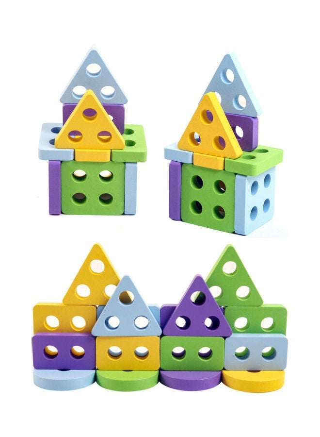 NIBEMINENT Wooden Puzzle Game Set - Image 3