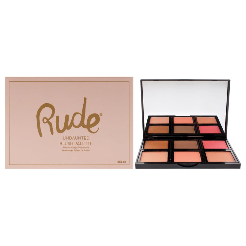 Rude Blush Palette - Undaunted by Rude Cosmetics for Women - 0.634 oz Blush - Image 1