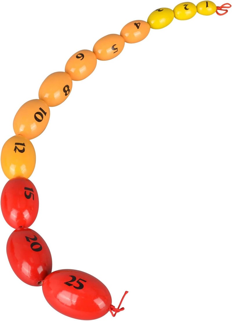 Medarchitect Wooden Prader Orchidometer Prader Balls Endocrine Rosary for Measuring Testis Scale in ClinicHospital for Endocrinologist and Pediatrician - Image 2