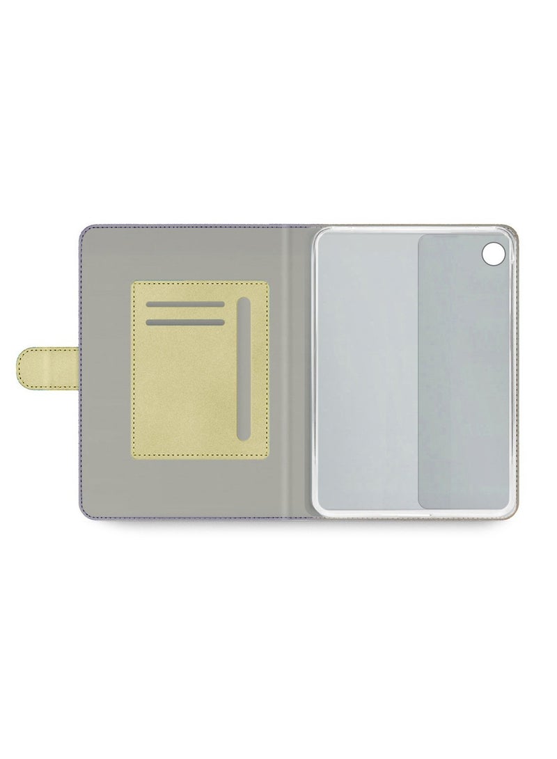 OMAKER Premium Quality Leather Smart Flip Case Full Protective Cover With Magnetic Stand For Huawei MatePad SE 10.4 Inch 2023 – Gold - Image 5