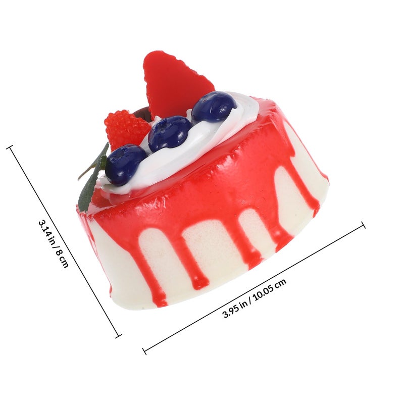 Realistic Food Simulated Artificial Cupcake Figurine Photography Prop Decorative Display Fake Cake Model Kitchen Bakery Decor - Image 2