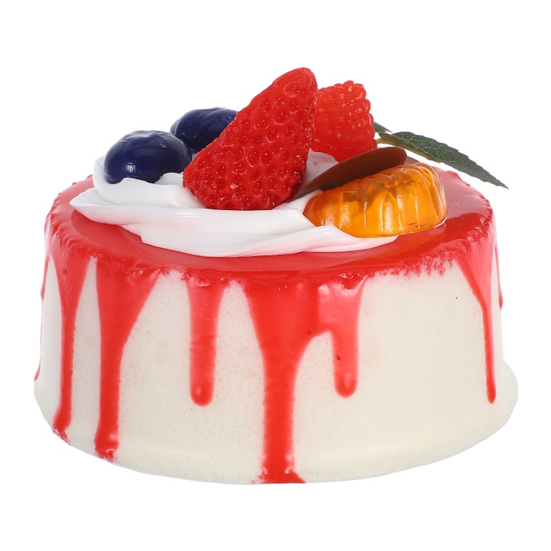 Realistic Food Simulated Artificial Cupcake Figurine Photography Prop Decorative Display Fake Cake Model Kitchen Bakery Decor - Image 1