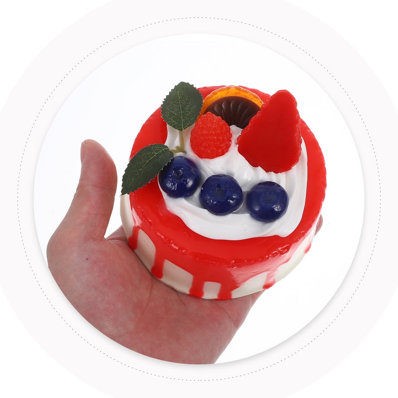 Realistic Food Simulated Artificial Cupcake Figurine Photography Prop Decorative Display Fake Cake Model Kitchen Bakery Decor - Image 3