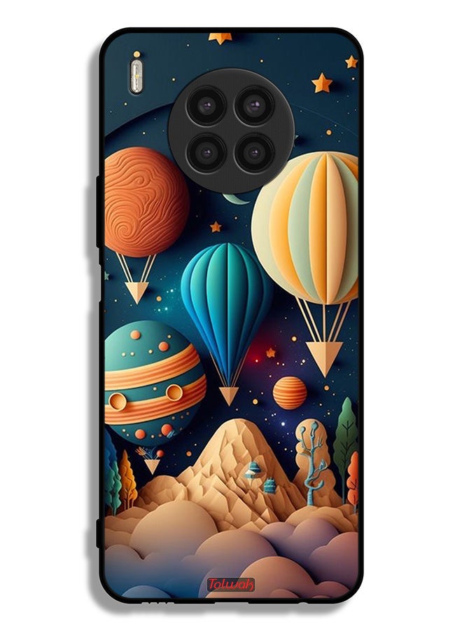 Tolwak Honor 50 Lite Protective Case Cover Perrashut Art - Image 2