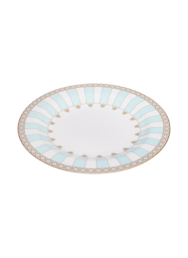 Royal Porcelain Royal Porcelain | Round Flat Plate | Fleur De Green | 21 CM  - Image 3