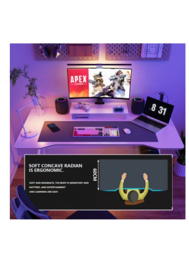 Generic Gaming Desk,Desktop Computer Desk,Simple Game Table for Home Bedroom Table,Student Writing Study Table, 120L*60W*75H  - Image 5