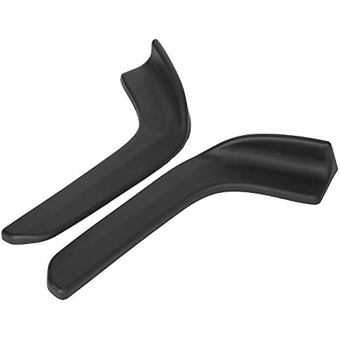 Senyar Bumper Lip Splitter 1 Pair of Universal Car Modified Front Bumper Canard Lip Splitter Fins Body Spoiler - Image 3