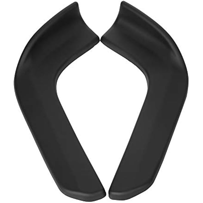 Senyar Bumper Lip Splitter 1 Pair of Universal Car Modified Front Bumper Canard Lip Splitter Fins Body Spoiler - Image 2