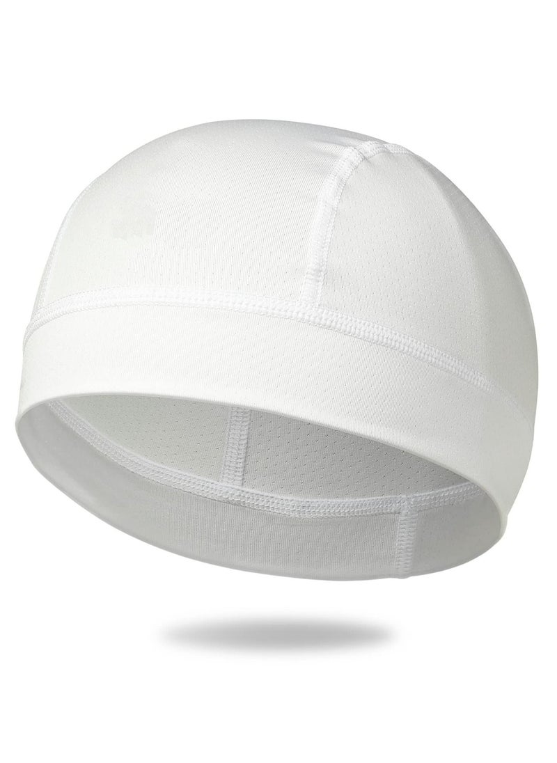 KASTWAVE Cycling Skull Cap Under Helmet Summer Breathable Mesh Helmet Liner Sun Protection Beanie for Men Women Sweat Wicking Hat for Motorcycling Cycling Football Running  - Image 1