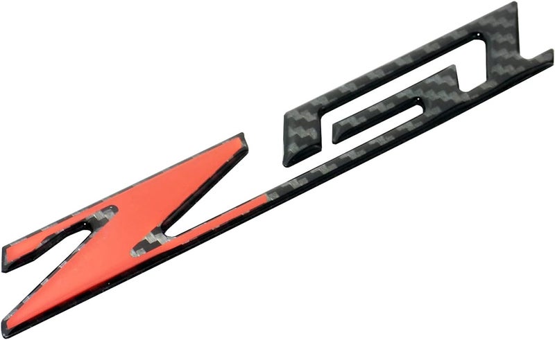 Pair Set Corvette C7 Z51 Emblem Carbon Fiber Stingray Badge Sticker Decal Replacement - Image 4