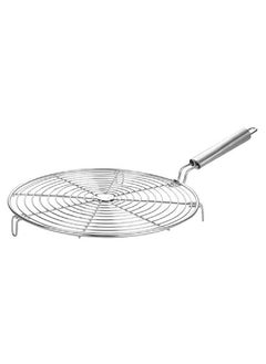Bliss Times Bliss Times Jalebi Roaster Stainless Steel Round Roaster Jali Griller with Steel Handle Papad Roaster Toast Grill Roti Roaster Grill Chicken Roaster for Kitchen Stainless Steel 08  - Image 1