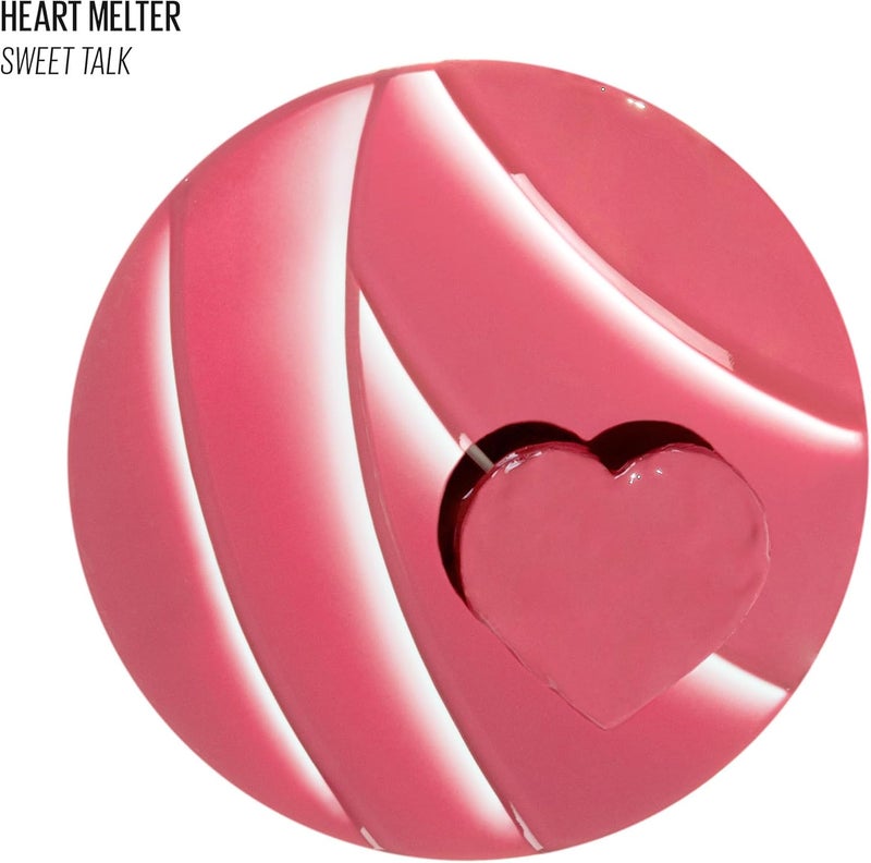 كاجا ملمع شفاه KAJA Heart Melter – Sweet Talk - قلم ملمع شفاه بلون الخوخ مع زيوت مرطبة، خفيف الوزن وغير لزج، منتج نباتي من مستحضرات التجميل الكورية، 0.04 أونصة. - Image 5