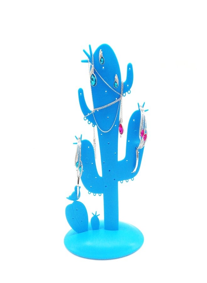 كونكت ويد حامل مجوهرات CONNECTWIDE® Chandni flower Tree، حامل لعرض القلائد والأقراط، رف عرض، حامل برج، شجرة (وردي) - Image 2