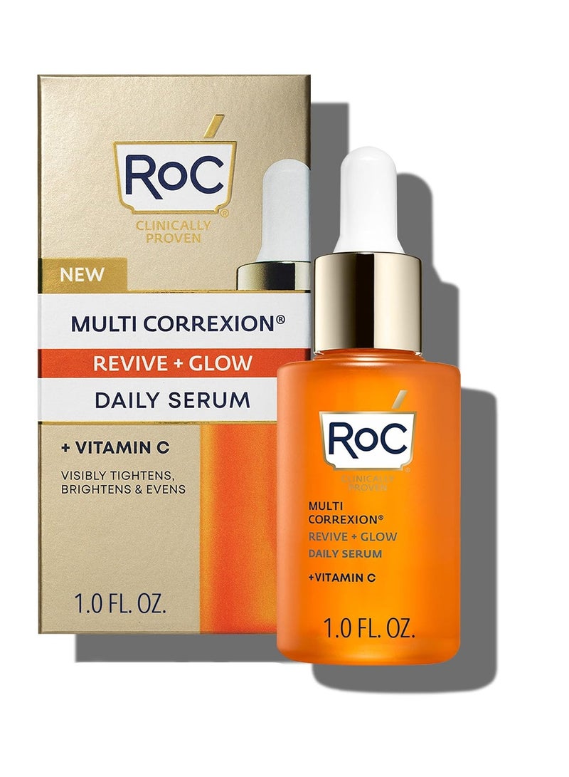 RoC 10% Vitamin C Face Serum - Anti-Aging, Skin Tone & Dark Spot Treatment