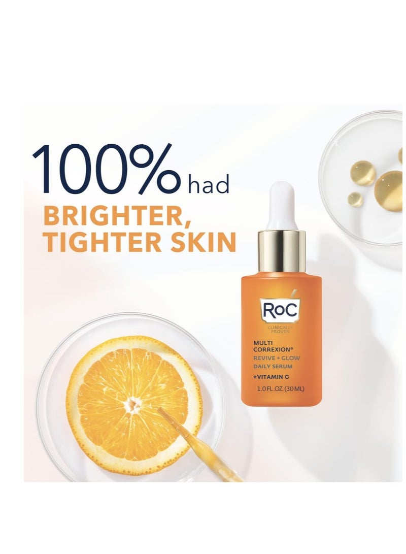 RoC 10% Vitamin C Face Serum - Anti-Aging, Skin Tone & Dark Spot Treatment