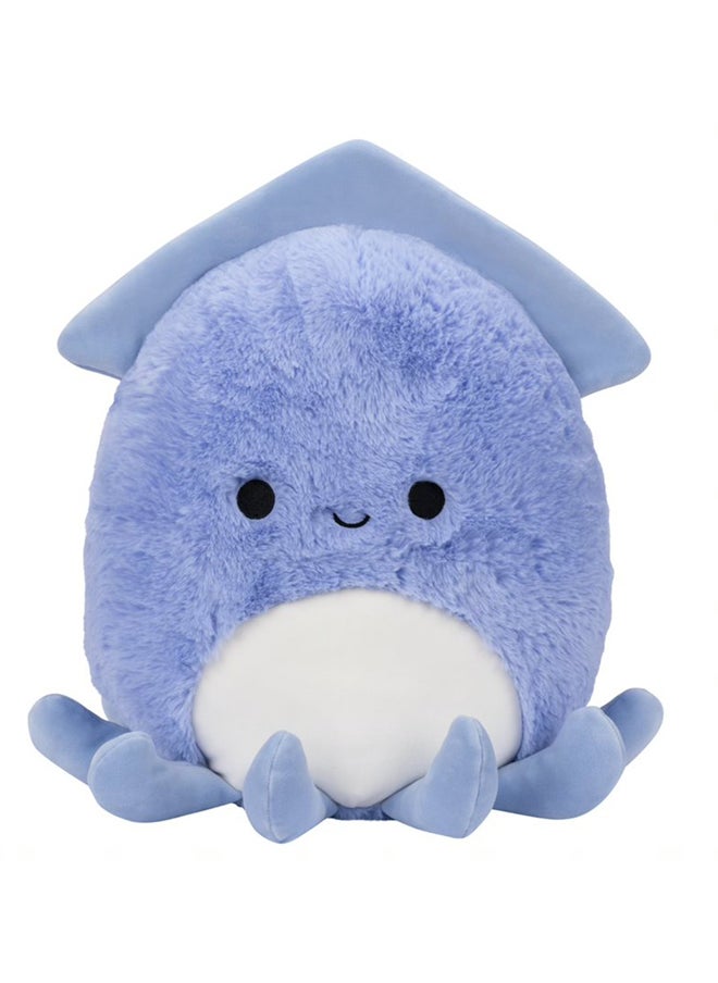 Squishmallows - 12 inch Stacy Periwinkle Squid Fuzzamallow , Officially Licensed Kellytoy Plush Toy, Colorful Soft Toy, Gift for Kids, Girls & Boys Washable Squishy Stuff Toy Multicolor All Age - Image 1