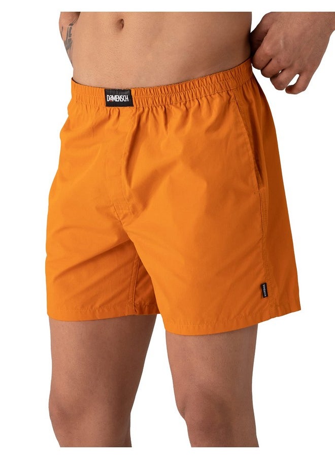 DaMENSCH DAMENSCH Men Cotton Boxers (Pack of 2) (DAM-SLD-LBX-HB-GM-PACK-2-XL_B.Havana Blue, Goan Maple_XL)  - Image 3