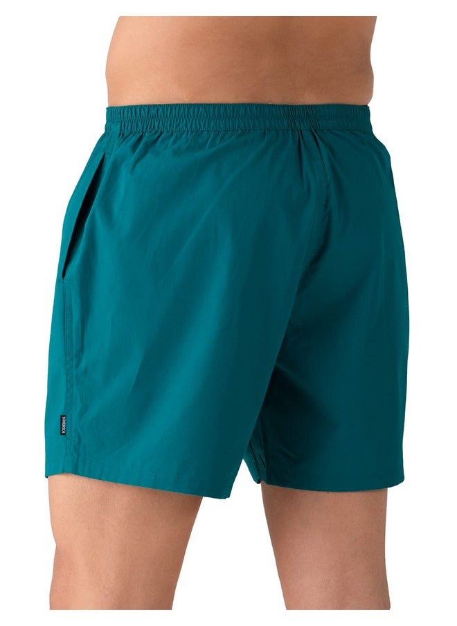 DaMENSCH DAMENSCH Men Cotton Boxers (Pack of 2) (DAM-SLD-LBX-HB-GM-PACK-2-XL_B.Havana Blue, Goan Maple_XL)  - Image 4