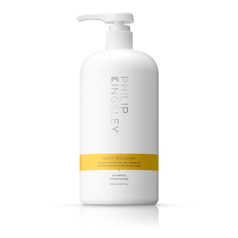 PHILIP KINGSLEY | Body Building Weightless Shampoo | Volumizing Shampoo for Fine, Limp, Flat, Flyaway Hair | Hydrates, Thickens, Lifts and Adds Volume and Shine | 33.8oz - Image 1