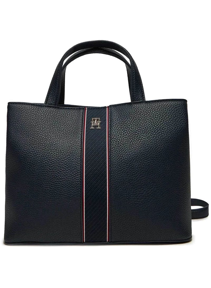 Tommy Hilfiger Denim Tommy Hilfiger Dark Blue Women Handbag - Image 1