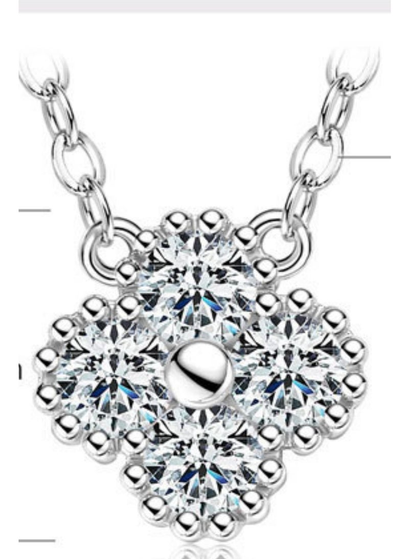 KUYING Premium s925 Silver Collarbone Chain 
