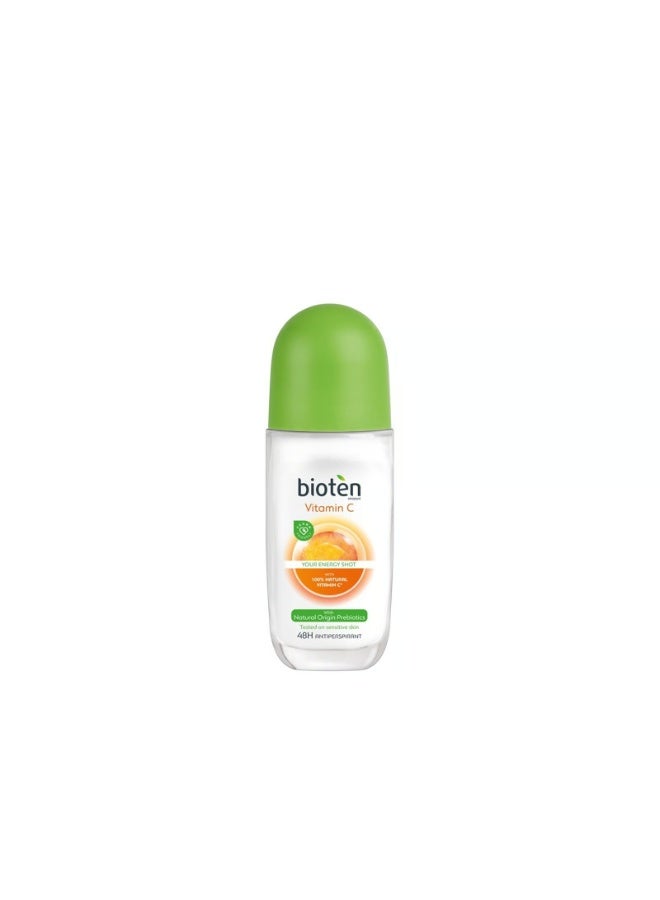 bioten Vitamin C Antiperspirant Deodorant Roll-On 50ml - Image 1
