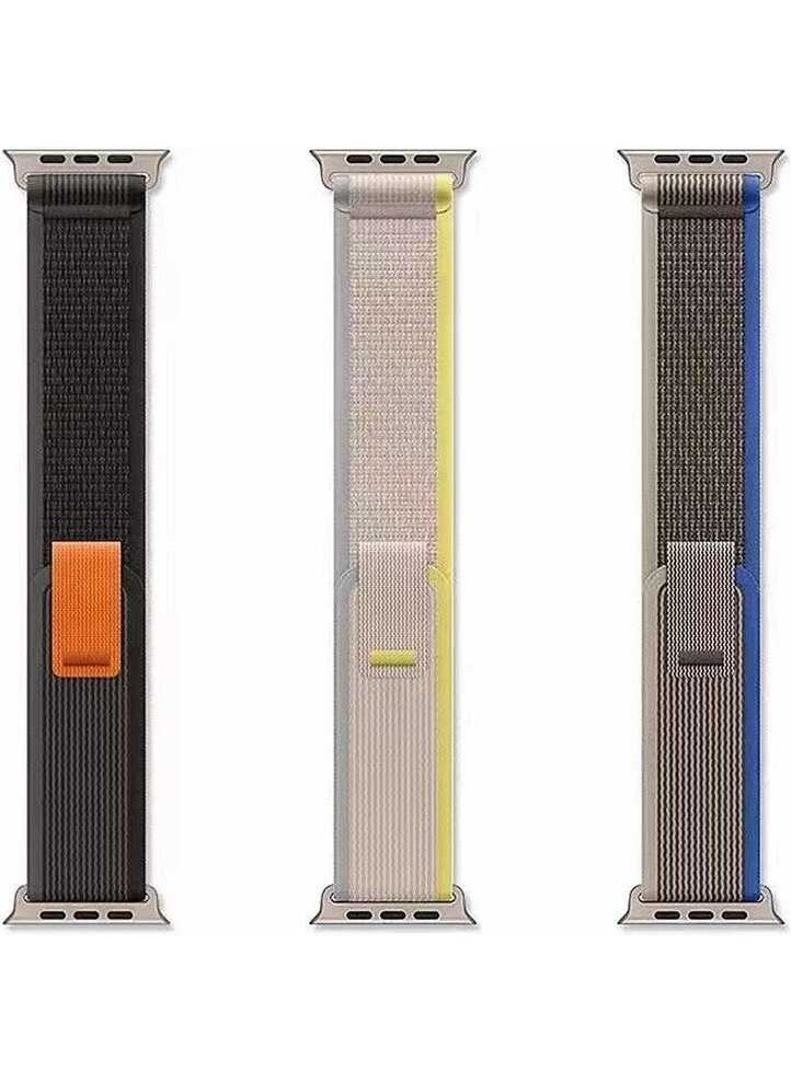 Nezih Case - Decent Case Apple Watch Series 2/3/4/5/6/7/8/se/ultra 42MM 44MM 45MM 49MM Trail Loop Practical Knitting Processing Strap - Image 1