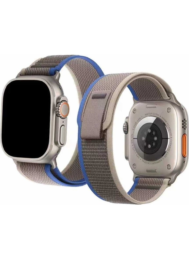 Nezih Case - Decent Case Apple Watch Series 2/3/4/5/6/7/8/se/ultra 42MM 44MM 45MM 49MM Trail Loop Practical Knitting Processing Strap - Image 1