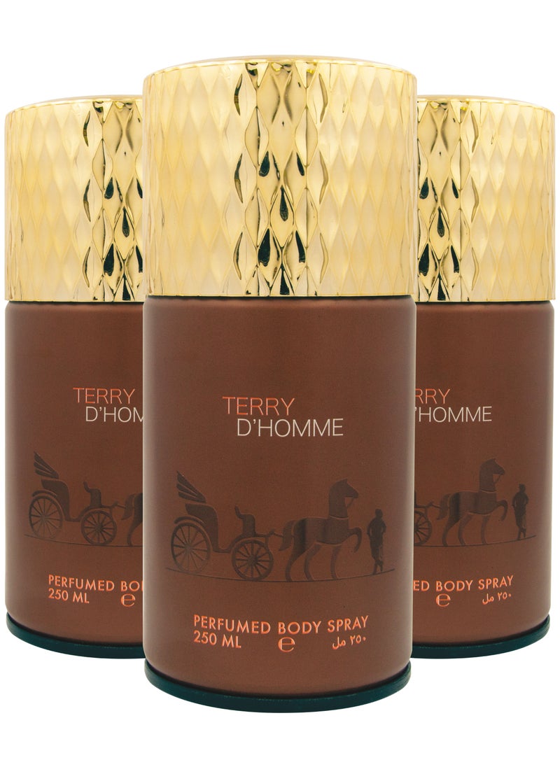 Terry Dhomme Perfumed Spray 250ml Pack Of 3 - pzsku/ZE7D2D12832E82F04DF77Z/45/_/1667371459/db0e35d2-9bff-40d3-bf7f-76fb6ea175e6