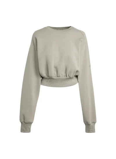 adidas W All Szn Sl Sw Green Training Sweatshirts For Women XS